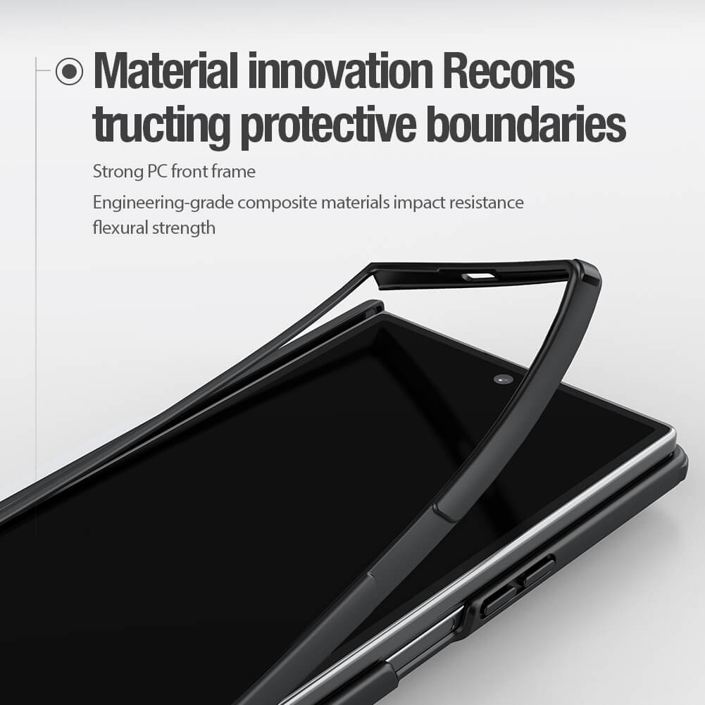 Чехол-крышка NILLKIN для Samsung Galaxy Z Fold7 (Fold 7 5G) (серия Frosted shield Fold) (without S-Pen case)